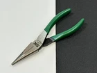 New Sk Tools Usa Needle Nose Pliers W/ Green Comfort Grip, Model 16617. Price: $39.99.