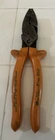 Klein Tools J213-9NECR-INS Insulated Side Cutting Pliers Connector Crimping Used. Price: $33.00.