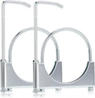 Lcgp 5" Universal Exhaust Clamp With Hanger Made Of Heavy-duty Inch, Silver New. Price: $49.29.
