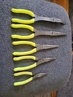 Snap On Tools 5 Piece Hi-viz Yellow Pliers Set Used. Price: $299.99.