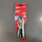 Milwaukee Torque Locking Pliers 48-22-3423 4IN Curved New. Price: $14.50.