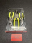 Snap-on Tools Hi-viz 3PC Soft Grip Long Nose Slip Joint Pliers Set PL3LNSJCFHV New. Price: $250.00.