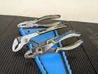 #BE738 Blue Point Tools BAWP100 B48CP B58HLP Plier Soft Grip Set Used. Price: $49.95.