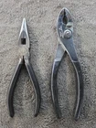 Vintage Craftsman Tools Bf 45378 7" Slip Joint, 45081 6" Needle Nose Japan Made Used. Price: $24.00.