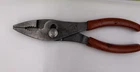 Snap On Tools Usa -red- #47ACP 7.5 Comb Slip Joint Pliers Soft Grip Handles Used. Price: $25.95.