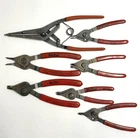Snap On Lock Rink Pliers & Blue Point Internal External Ring 7 Total Used. Price: $70.00.