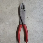 Snap Tools High Leverage Diagonal Cutters Pliers 8" Long Wire Side Red Used. Price: $40.00.