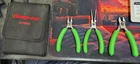 Snap PLP300A Pc Precision Pliers Set Green Soft Grip P87150 91045 P92055 Used. Price: $225.00.