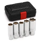 Ementol 5PCS 3/8" Drive Magnetic Spark Plug Socket Set, Cr-v, Includes 14MM, ... New. Price: $33.77.