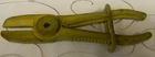Turtle Jaws 7" Long Yellow Line Hose Clamp Pliers #70533 Made Australia Used. Price: $15.00.