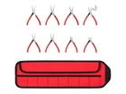 Tekton Mini Pliers Set With Pouch, 8-PIECE (needle Nose, Long Flat Nose... New. Price: $146.71.