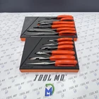 Snap-on Tools Usa New Orange 12-PIECE Essential Pliers / Cutters Foam Set. Price: $899.95.