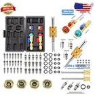 Auto Ac Valve Core Tool 35 Pc R134A R1234YF Schrader Remover New. Price: $102.99.