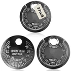 Harrier Hardware 3-PACK Spark Plug Gauge Tool Coin-style Gapper Chrome New. Price: $9.49.