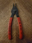 Mac Tools TP34, Snap Ring Pliers, 7.75" Long *reversible* Used. Price: $11.00.