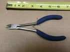 Craftsman 5-1/2" Blue Handle Stainless Long Reach Side Cutting Mini Pliers Used. Price: $22.50.
