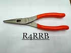 Snap-on Tools Usa New 8" Orange Soft Grip Long Nose Pliers With Cutter 196ACFO. Price: $59.95.