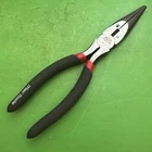 Mac Tools Spain 8" Needle Nose Black & Red Rubber Handle Cutting Pliers Mpn P8LN Used. Price: $19.74.