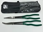 New Sk Tools Usa 2PC 11 Extra Long Needle Nose Bent Regular Pliers Set, Kit Bag. Price: $134.99.