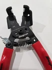 Snap On Tools Line Wire Stripper Cutter 7" Red 90 Angled 10 20 Awg PWCH7. Price: $73.95.