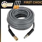 50' X 3/8" 4800PSI High Pressure Washer Hose Gray New. Price: $78.99.