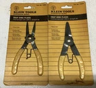 73242 & 73237 Klein Snap Ring Pliers Internal External New. Price: $25.00.