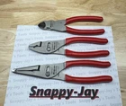 Snap-on Tools Usa New 3PC Red Soft Grip Plier Lot Set LN47ACF HJ47ACF 87ACF. Price: $224.95.