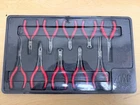 Mac Tools Precision Mini Plier Set 10 Spring Return Soft Grip Craft Red Used. Price: $149.99.