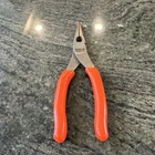 Snap-on 196ACF 8" Talon Grip Nose Pliers With Cutter Orange New. Price: $89.95.