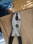 Vintage Craftsman Slip Joint Pliers 45378 Made Usa Black Comfort Handles Wf Used. Price: $12.00.