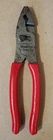 Snap HJ47ACF 8" Talon Grip Flankjaw Slip-joint Pliers Red Used. Price: $49.98.